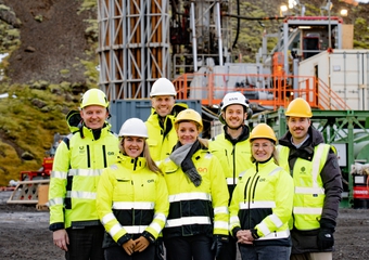 Efri röð: Sævar Freyr Þráinsson, Hlynur Herjólfsson, Dario Ingi Di Rienzo, Jón Kjartan Ágústsson. Neðri röð: Hera Grímsdóttir, Harpa Pétursdóttir, Hildur Kristjánsdóttir © Einar Örn
